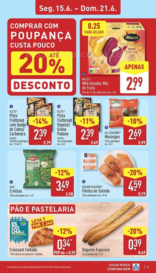Antevisão Folheto ALDI Promoções de 15 a 21 junho